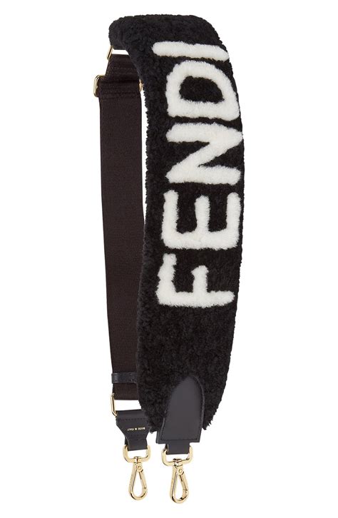 fendi shearling strap|fendi replacement strap.